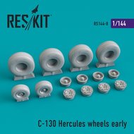 RS144-0008 - C-130 Hercules wheels early - 1:144 - [Res/Kit]