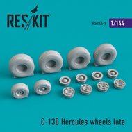 RS144-0009 - C-130 Hercules wheels late - 1:144 - [Res/Kit]