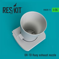 RSU35-0011 - UH-1D Huey exhaust nozzle - 1:35 - [Res/Kit]