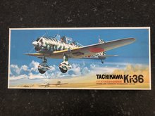 Fujimi 7A-B5 / 5 - Tachikawa Ki-36 Japanese Army Cooperative Reconnaissance Airplane - 1:72