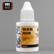 VMS.AX10 - CA Glue Filler 12 gr for 25 ml (in 50 ml dropper bottle) - [VMS - Vantage Modelling Solutions]