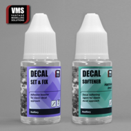 VMS.AX13 - Decal Set Classic Bundel - Decal Set & Fix and Decal Softener (2 x 30 ml) - [VMS - Vantage Modelling Solutions]