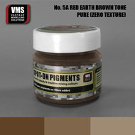VMS.SO.05AZT - Spot-On Weathering Pigments - No. 5A Red Earth Brown Tone - Zero texture (Pure) 45 ml - [VMS - Vantage Modelling Solutions]