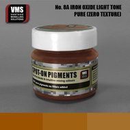 VMS.SO.08AZT - Spot-On Weathering Pigments - No. 8A Light Iron Oxide Fresh Rust - Zero texture (Pure) 45 ml - [VMS - Vantage Modelling Solutions]
