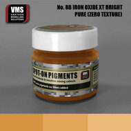 VMS.SO.08BZT - Spot-On Weathering Pigments - No. 8B Light Iron Oxide Fresh Rust XT Bright - Zero texture (Pure) 45 ml - [VMS - Vantage Modelling Solutions]