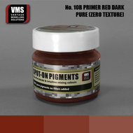 VMS.SO.10BZT - Spot-On Weathering Pigments - No. 10B Primer Red RAL 3009 Dark - Zero texture (Pure) 45 ml - [VMS - Vantage Modelling Solutions]