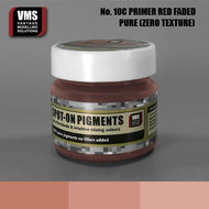 VMS.SO.10CZT - Spot-On Weathering Pigments - No. 10C Primer Red RAL 3009 Faded - Zero texture (Pure) 45 ml - [VMS - Vantage Modelling Solutions]