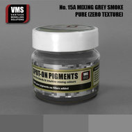 VMS.SO.15AZT - Spot-On Weathering Pigments - No. 15A Mixing Grey Intensive Smoke - Zero texture (Pure) 45 ml - [VMS - Vantage Modelling Solutions]