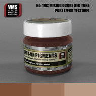 VMS.SO.16CZT - Spot-On Weathering Pigments - No. 16C Mixing Ochres Red - Zero texture (Pure) 45 ml - [VMS - Vantage Modelling Solutions]