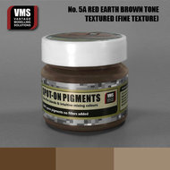 VMS.SO.05AFT - Spot-On Weathering Pigments - No. 5A Red Earth Brown Tone - Fine texture 45 ml - [VMS - Vantage Modelling Solutions]