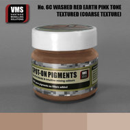 VMS.SO.06CCT  - Spot-On Weathering Pigments - No. 6C Red Earth Washed Pink Tone - Coarse texture 45 ml - [VMS - Vantage Modelling Solutions]