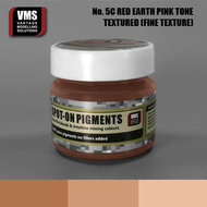 VMS.SO.05CFT - Spot-On Weathering Pigments - No. 5C Red Earth Pink Tone - Fine texture 45 ml - [VMS - Vantage Modelling Solutions]