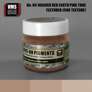 VMS.SO.06CFT - Spot-On Weathering Pigments - No. 6C Red Earth Washed Pink Tone - Fine texture 45 ml - [VMS - Vantage Modelling Solutions]