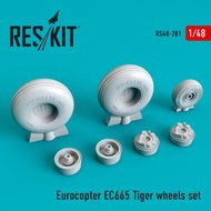 RS48-0281 - Eurocopter EC665 Tiger wheels set - 1:48 - [Res/Kit]