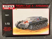 Attack Hobby Kits 72871 - PzKpfw I Ausf. A - Ambulance - 1:72