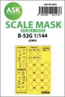 ASK 200-M14401 - B-52G double-sided painting mask for Great Wall Hobby - 1:144