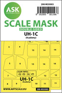 ASK 200-M35003 - UH-1C double-sided painting mask for Academy - 1:35