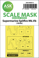 ASK 200-M48015 - Spitfire Mk.Vb double-sided painting mask for Airfix - 1:48