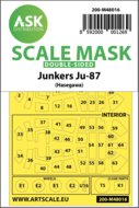 ASK 200-M48016 - Junkers Ju 87D double-sided painting mask for Hasegawa / Hobby2000 - 1:48