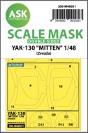 ASK 200-M48031 - Yak-130 "Mitten" double-sided painting mask for Zvezda - 1:48