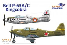 Dora Wings DW14401 - Bell P-63A/C Kingcobra - 1:144