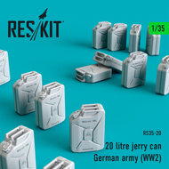 RS35-0020 - 20 litre jerry can - German army (WW2) - 1:35 - [Res/Kit]