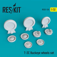 RS32-0124 - T-2C Buckeye wheels set - 1:32 - [Res/Kit]