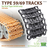 TR85045 - PLA Type 59/69 Tracks - 1:35 - [T-Rex Studio]