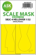 ASK 200-M32010 - SB2C-4 Helldiver wheel bays express mask for Infinity kit - 1:32