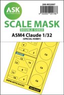 ASK 200-M32007 - A5M4 Claude double-sided express mask for Special Hobby - 1:32