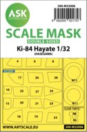 ASK 200-M32006 - Ki-84 Hayate double-sided express mask for Hasegawa - 1:32