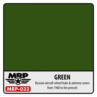 MRP-032 - Green (wheels hubs & antenna covers) Russian AF - [MR. Paint]