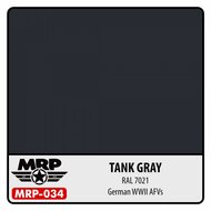 MRP-034 - Tank Grey (RAL 7021) - [MR. Paint]