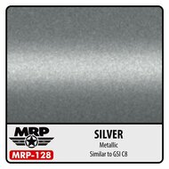 MRP-128 - Silver Metallic (similar to C8) - [MR. Paint]
