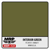 MRP-131 - WWII US - Interior Green ANA611 / FS 34151 - [MR. Paint]