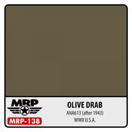 MRP-138 - WWII US - Olive Drab ANA613 (after 1943) - [MR. Paint]