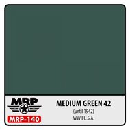 MRP-140 - WWII US - Medium Green 42 (until 1942) - [MR. Paint]