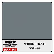 MRP-141 - WWII US - Neutral Grey 43 - [MR. Paint]
