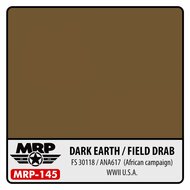 MRP-145 - WWII US - Dark Earth / Field Drab - FS 30118 / ANA617 (African camp.) - [MR. Paint]