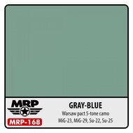 MRP-168 - Grey Blue (Mig 23, Mig 29, Su 22, Su 25) - [MR. Paint]