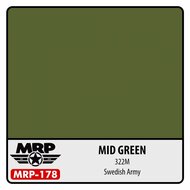 MRP-178 - Mid Green 322M  Modern Swedish AF - [MR. Paint]