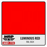 MRP-193 - Luminous Red (RAL 3024) - [MR. Paint]