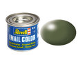 32361 - kleur 361: olijf-groen, zijdemat - blikje 14ml enamel verf - [Revell]