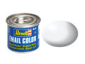 32301 - kleur 301: wit, zijdemat - blikje 14ml enamel verf - [Revell]