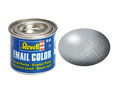 32190 - kleur 90: zilver, metallic - blikje 14ml enamel verf - [Revell]