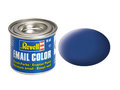 32156 - kleur 56: blauw, mat - blikje 14ml enamel verf - [Revell]