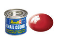 32134 - kleur 34: Italiaans-rood, glanzend - blikje 14ml enamel verf - [Revell]