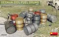 MiniArt-35597-German-200L-Fuel-Drums-WWII-1:35