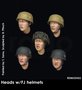 RDM35H02-Heads-w-FJ-helmets-(5.pcs)-(Heads)-1:35-[RADO-Miniatures]