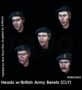 RDM35H03-Heads-w-British-Army-Berets-(CLY)-(5.pcs)-(Heads)-1:35-[RADO-Miniatures]